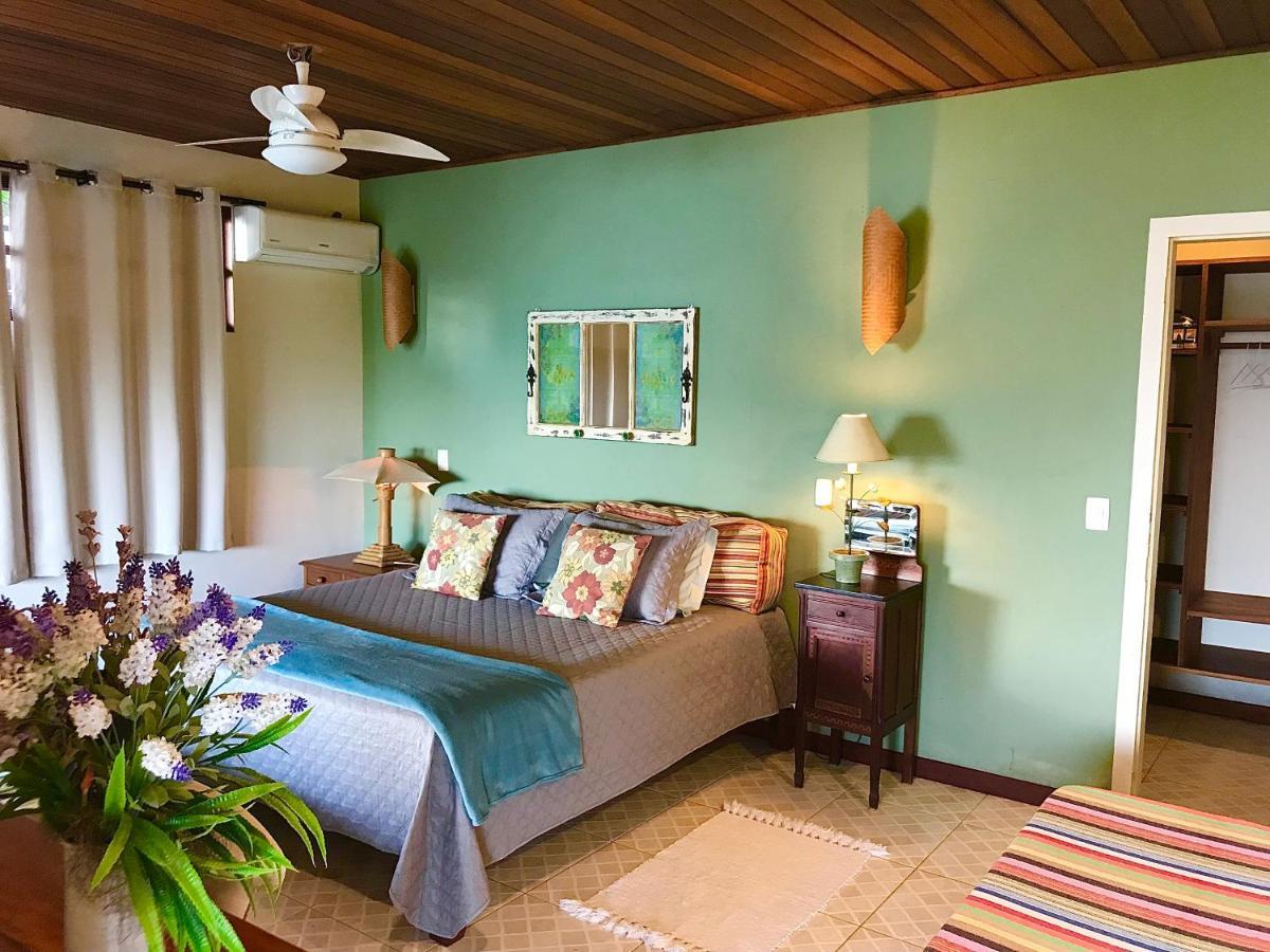 Casa Na Praia Com Vista Para O Mar Paraty Bagian luar foto