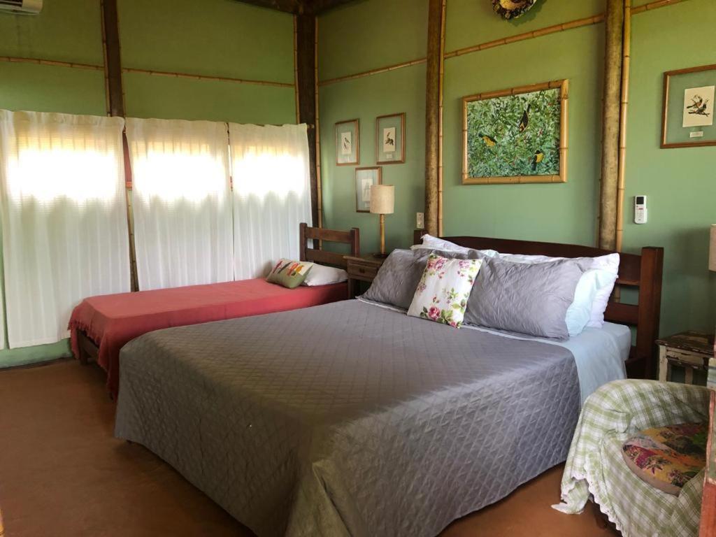Casa Na Praia Com Vista Para O Mar Paraty Bagian luar foto