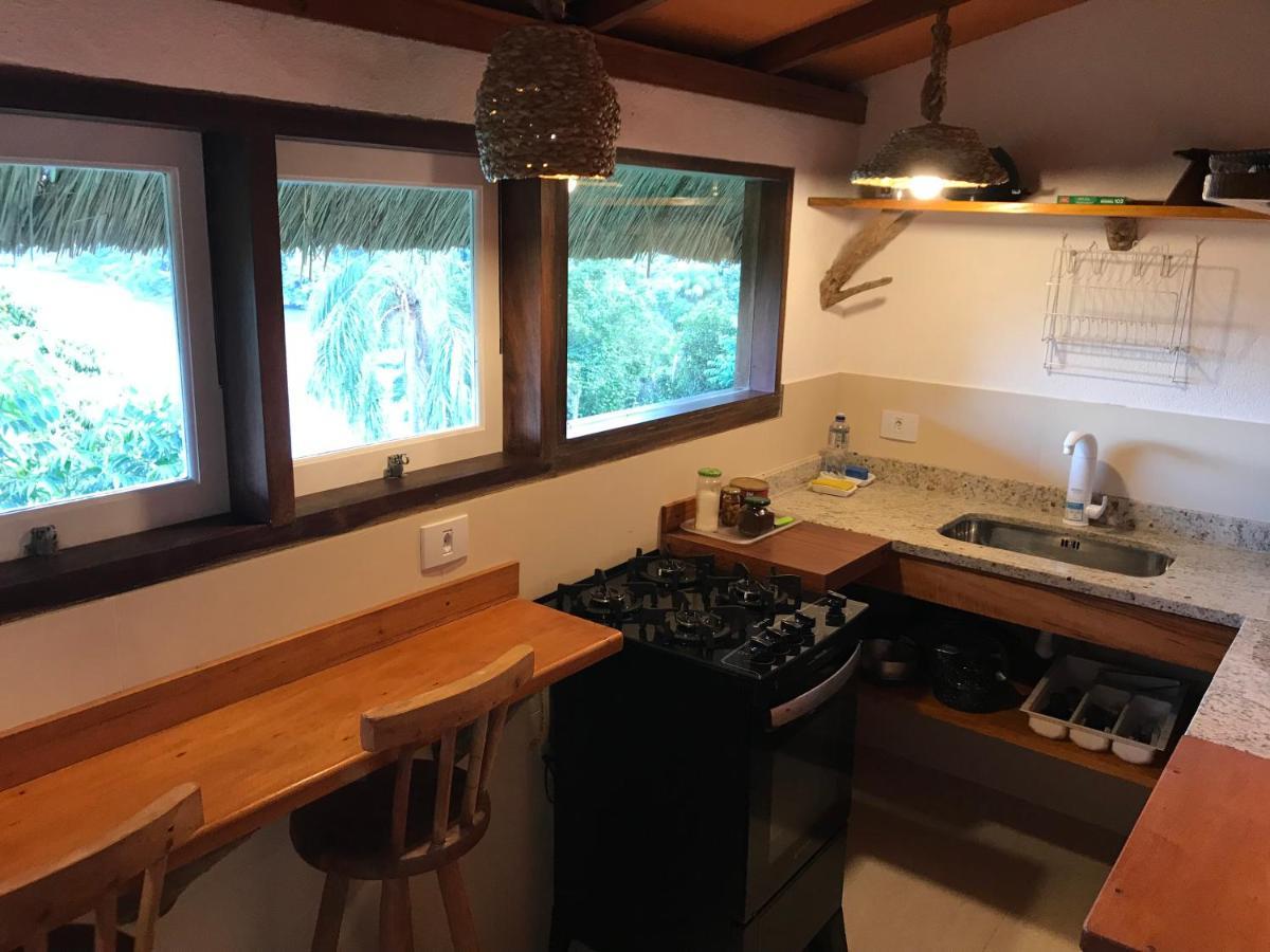 Casa Na Praia Com Vista Para O Mar Paraty Bagian luar foto