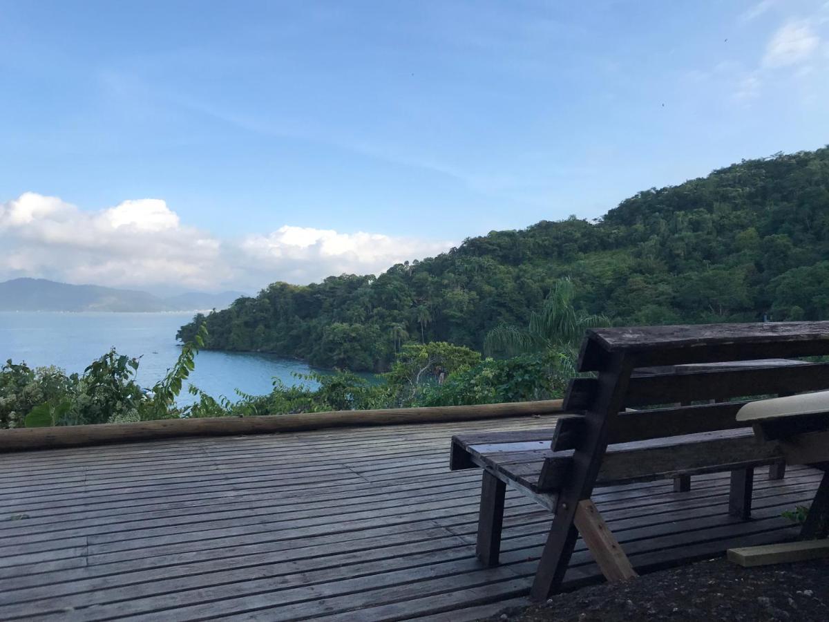 Casa Na Praia Com Vista Para O Mar Paraty Bagian luar foto