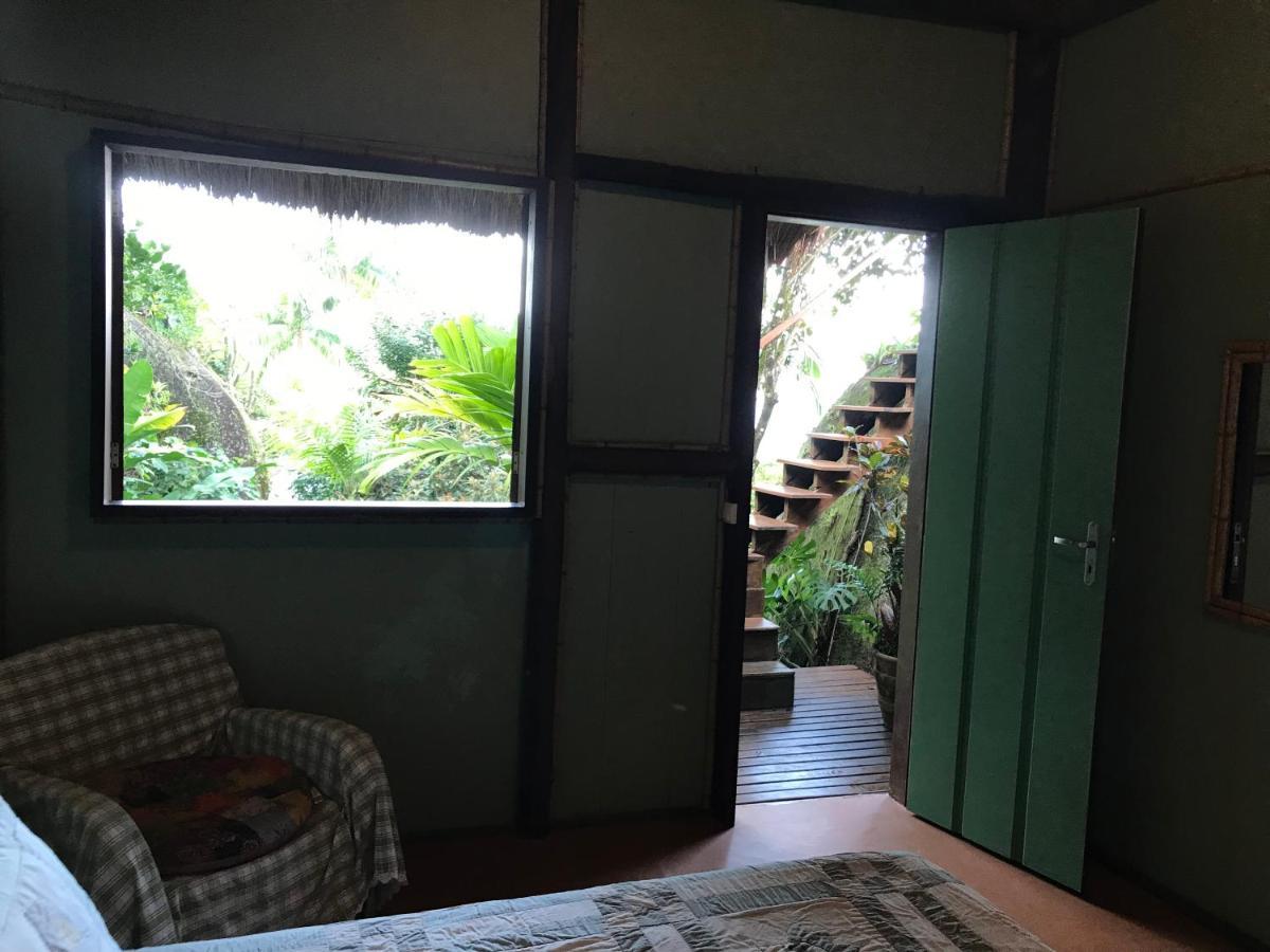 Casa Na Praia Com Vista Para O Mar Paraty Bagian luar foto