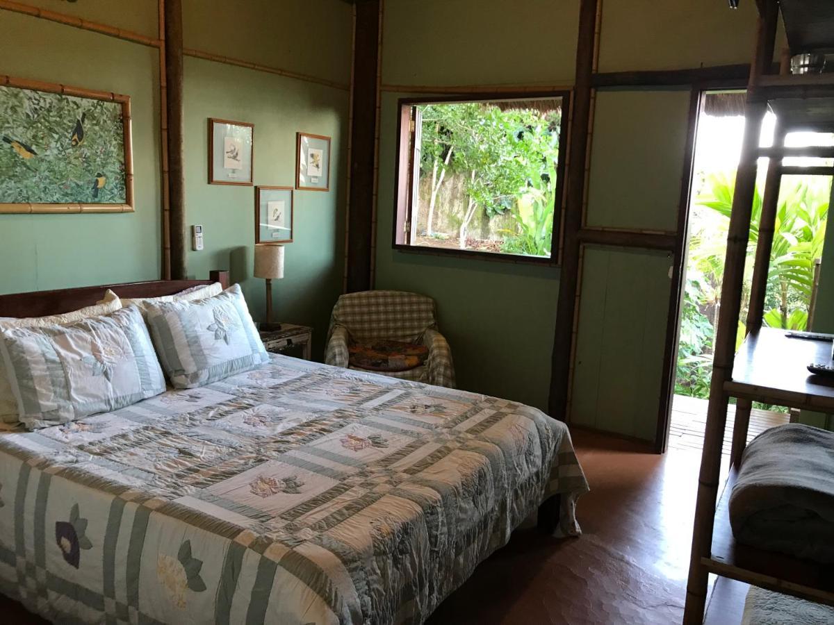 Casa Na Praia Com Vista Para O Mar Paraty Bagian luar foto