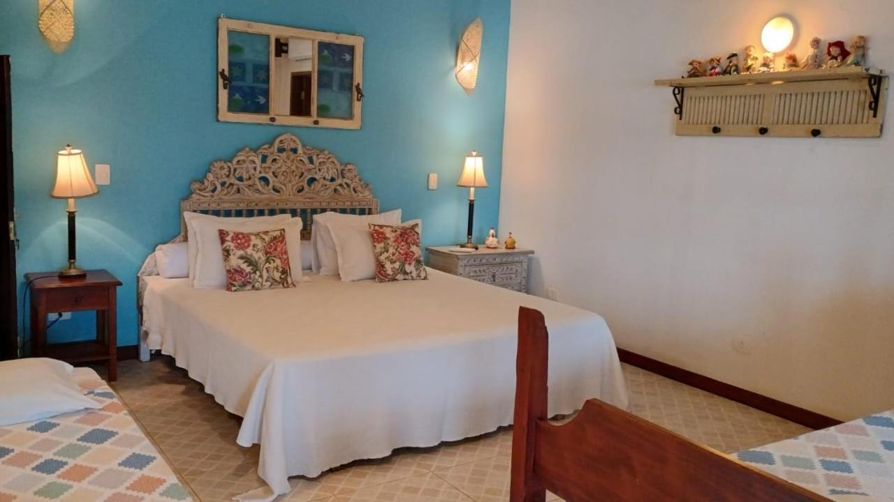 Casa Na Praia Com Vista Para O Mar Paraty Bagian luar foto